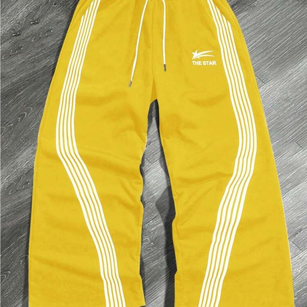 Yellow Sweatpants for Men